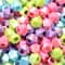 12 Packs: 200 ct. (2,400 total) 8mm Pastel Mix Faceted Beads by Creatology™